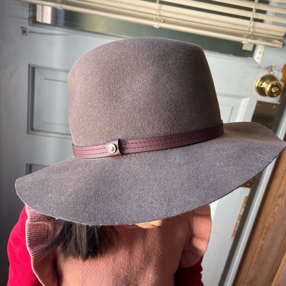 Rag & Bone Wool Fedora With Lea Brand - Picture 3 of 5